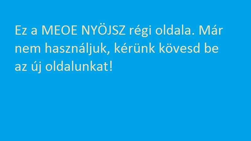 MEOE Nyíregyházi Önálló Jogú Szervezete | Nyíregyháza