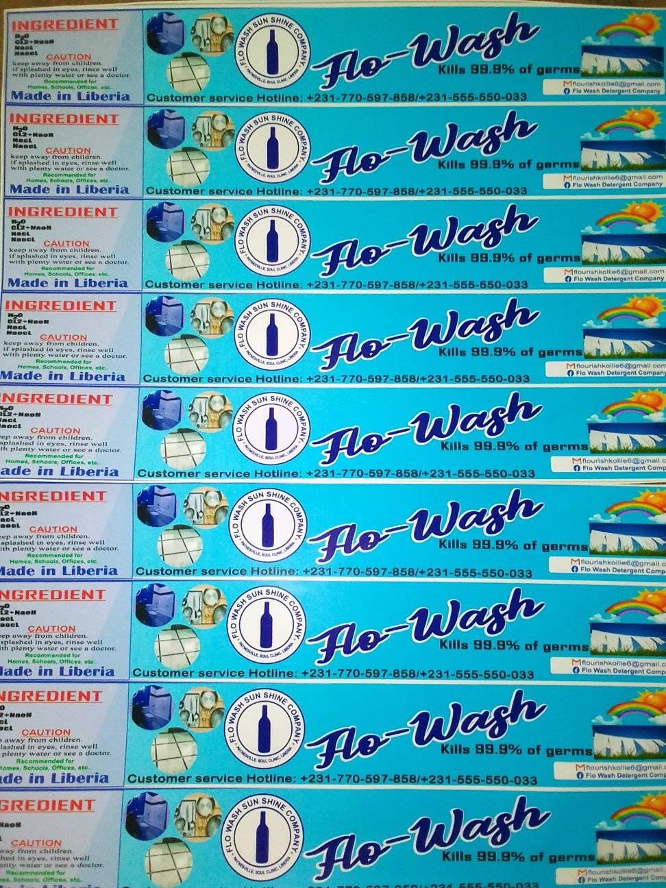 Flo-Wash Detergent Company | Monrovia