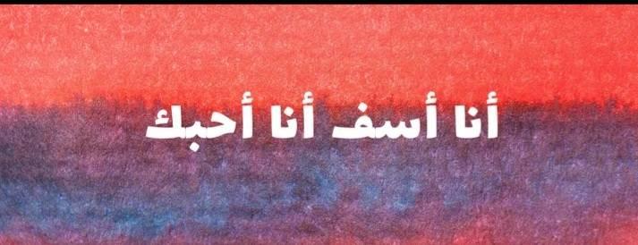 أنا أسف أنا أحبك
