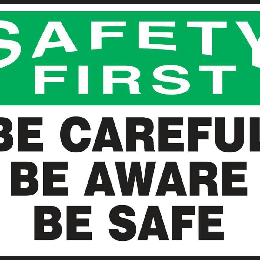 Safety First / السلامة أولا / Sécurité en priorité