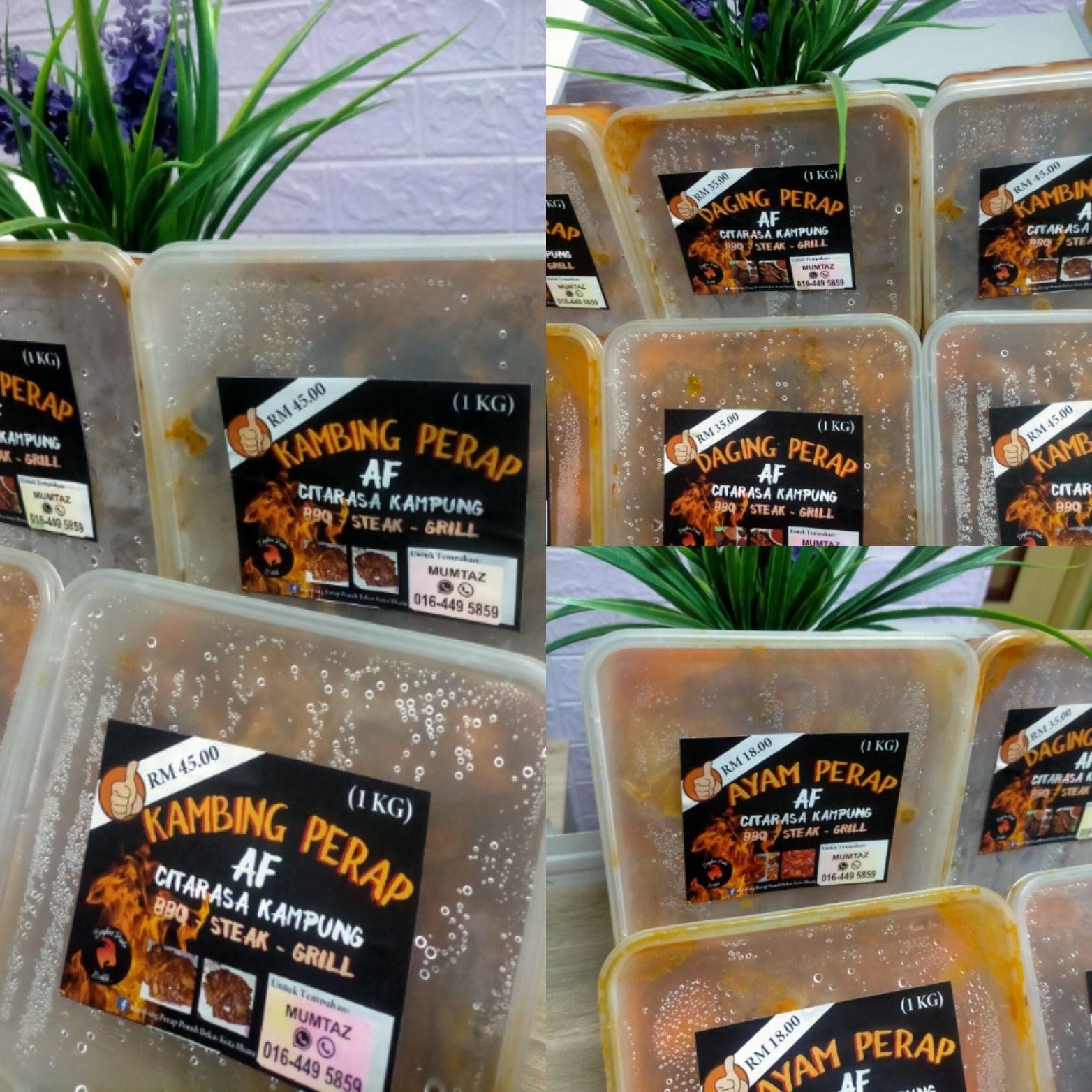 AF Kambing Perap,Daging Perap,Ayam Perap.SERI kembangan/Serdang