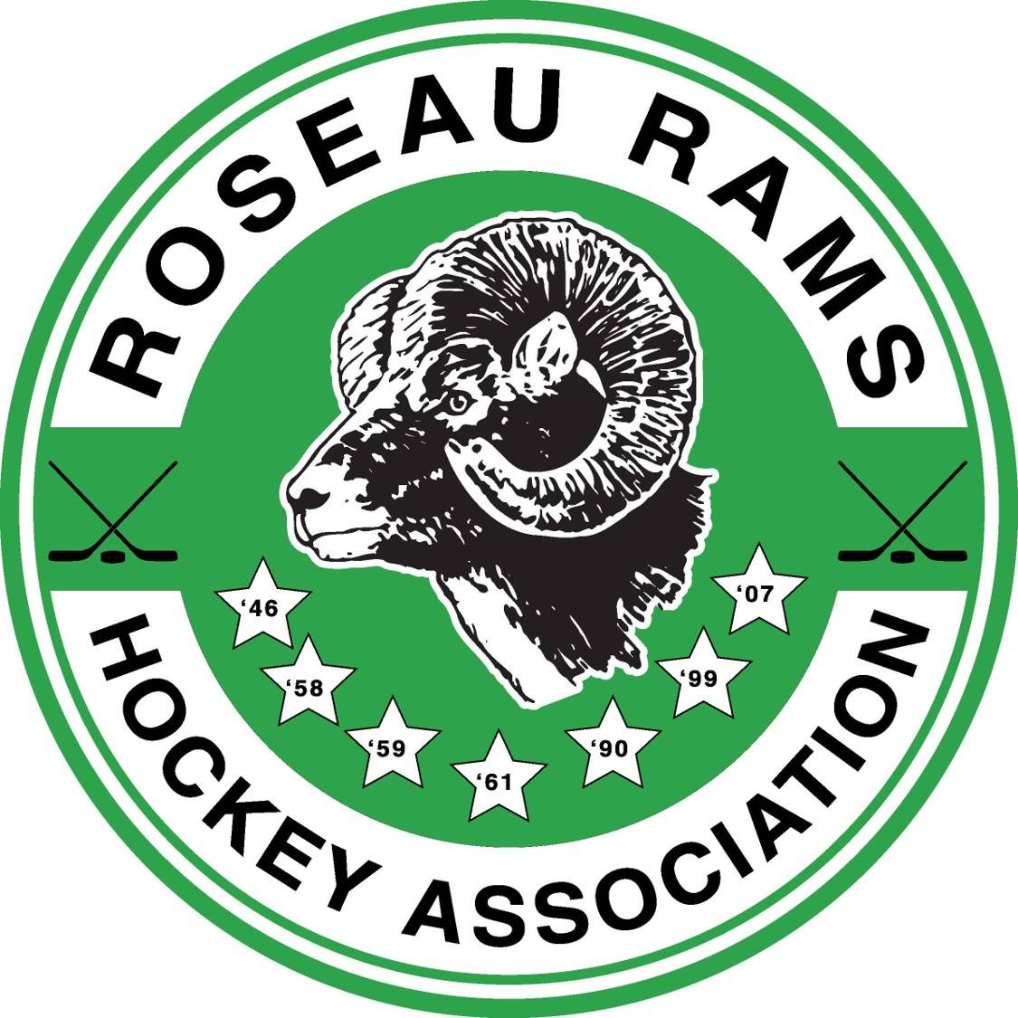 Chapeau Vintage Années 70 - Thème Hockey Lycée Minnesota Rams - Roseau, époque Pain - Occasion