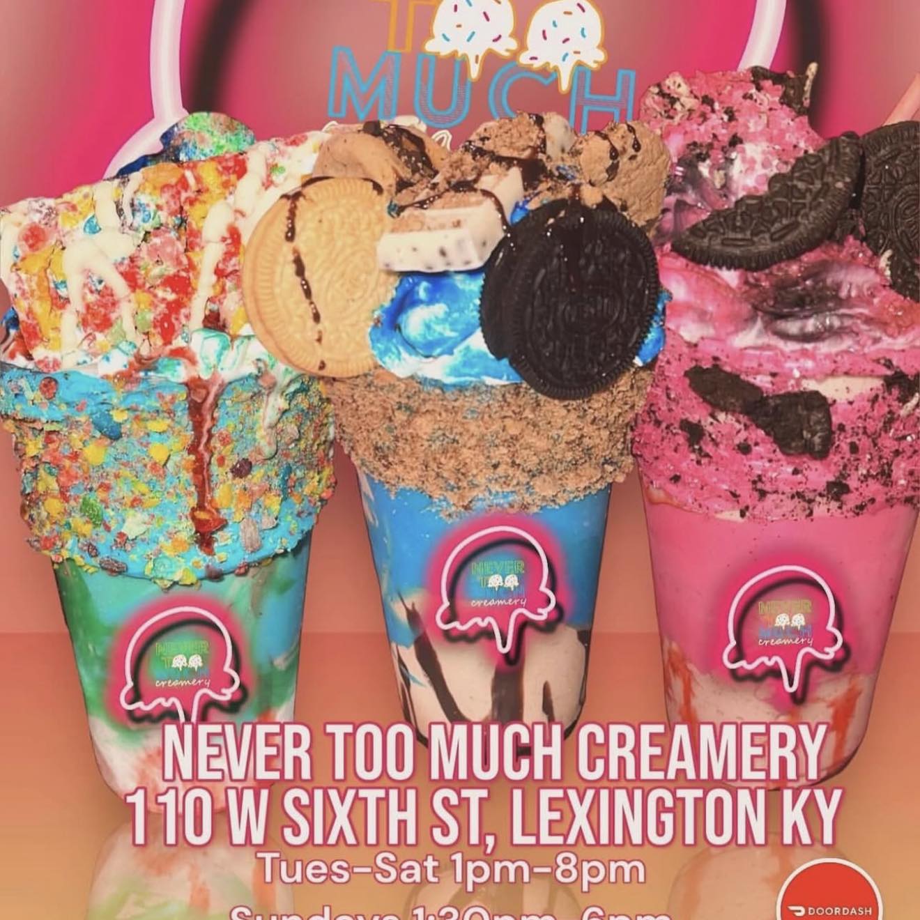 Never Too Much Creamery