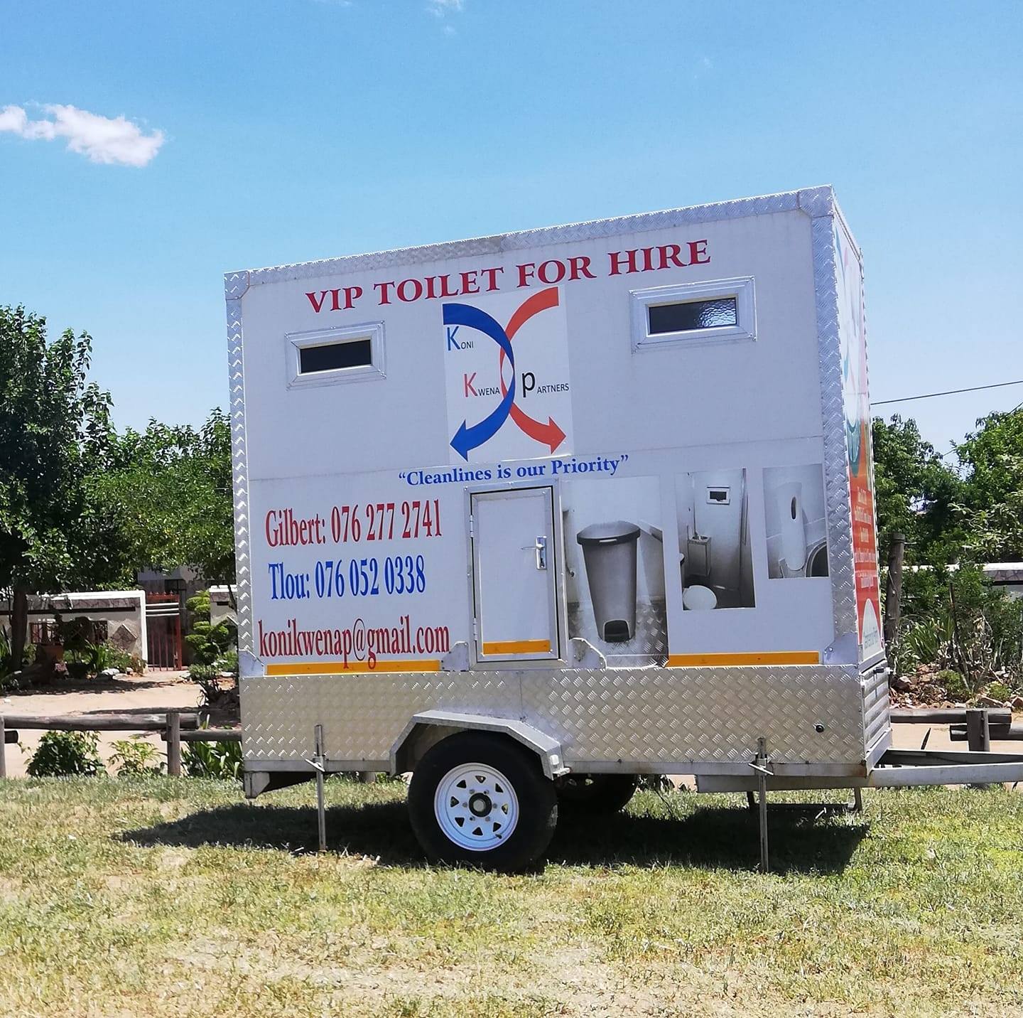 Mobile VIP Toilet for Hire