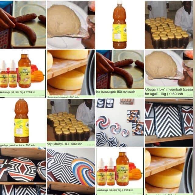 Products from Rwanda