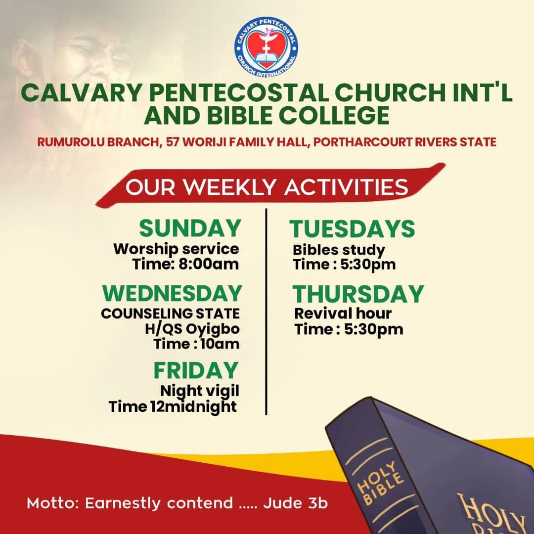 CPC Rivers State Woji Branch