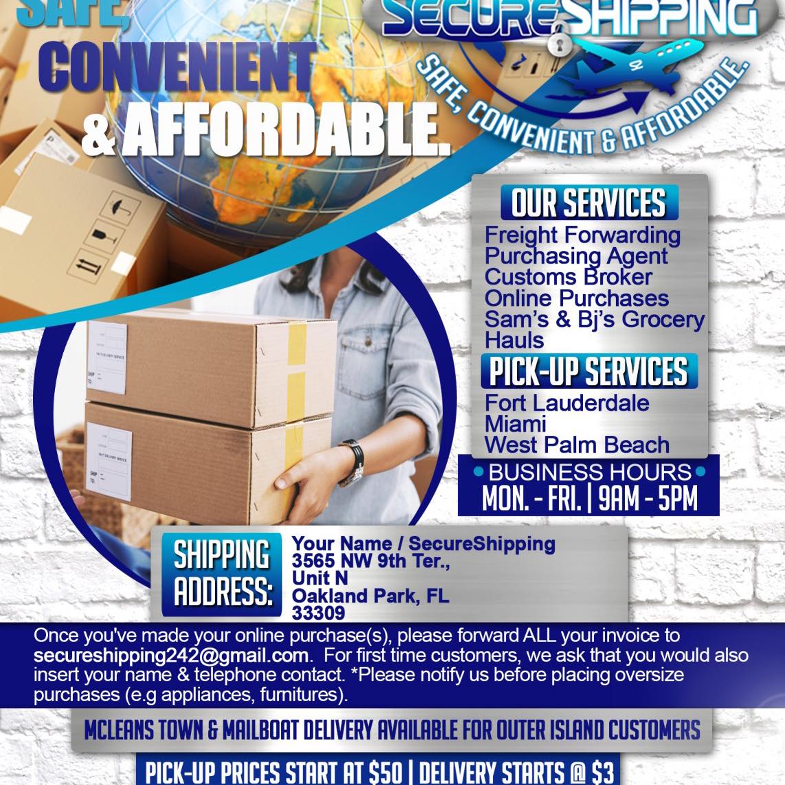Secure Shipping | Freeport