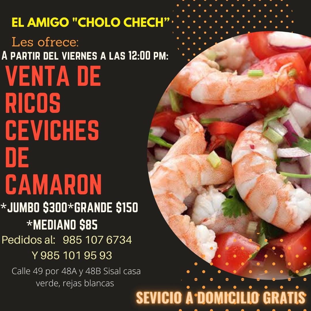 Ceviches cholo chech