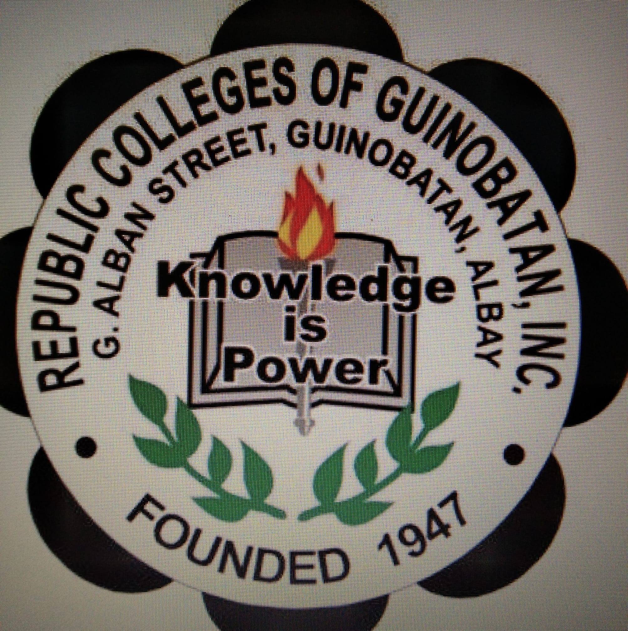 Republic Colleges of Guinobatan, Inc. College Department