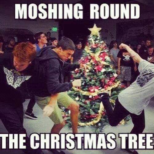Moshing Around The Christmas Tree