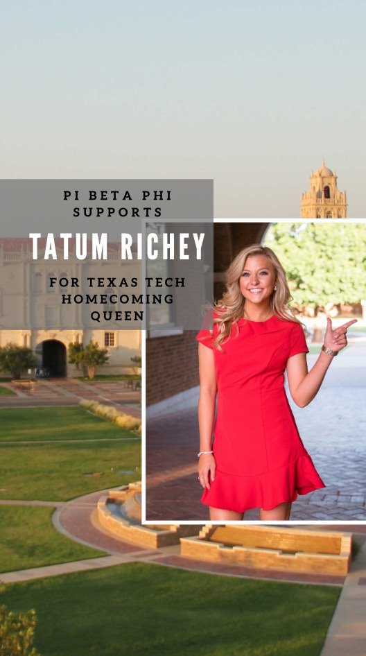 Tatum Richey for Homecoming Queen 2019