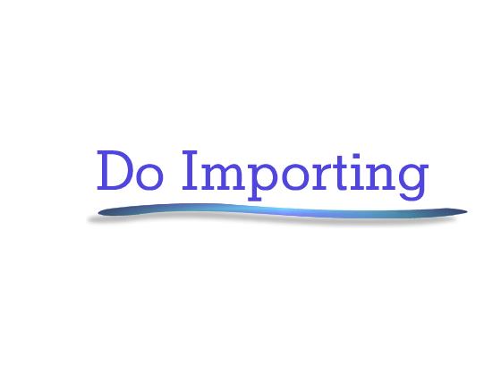 Do Importing