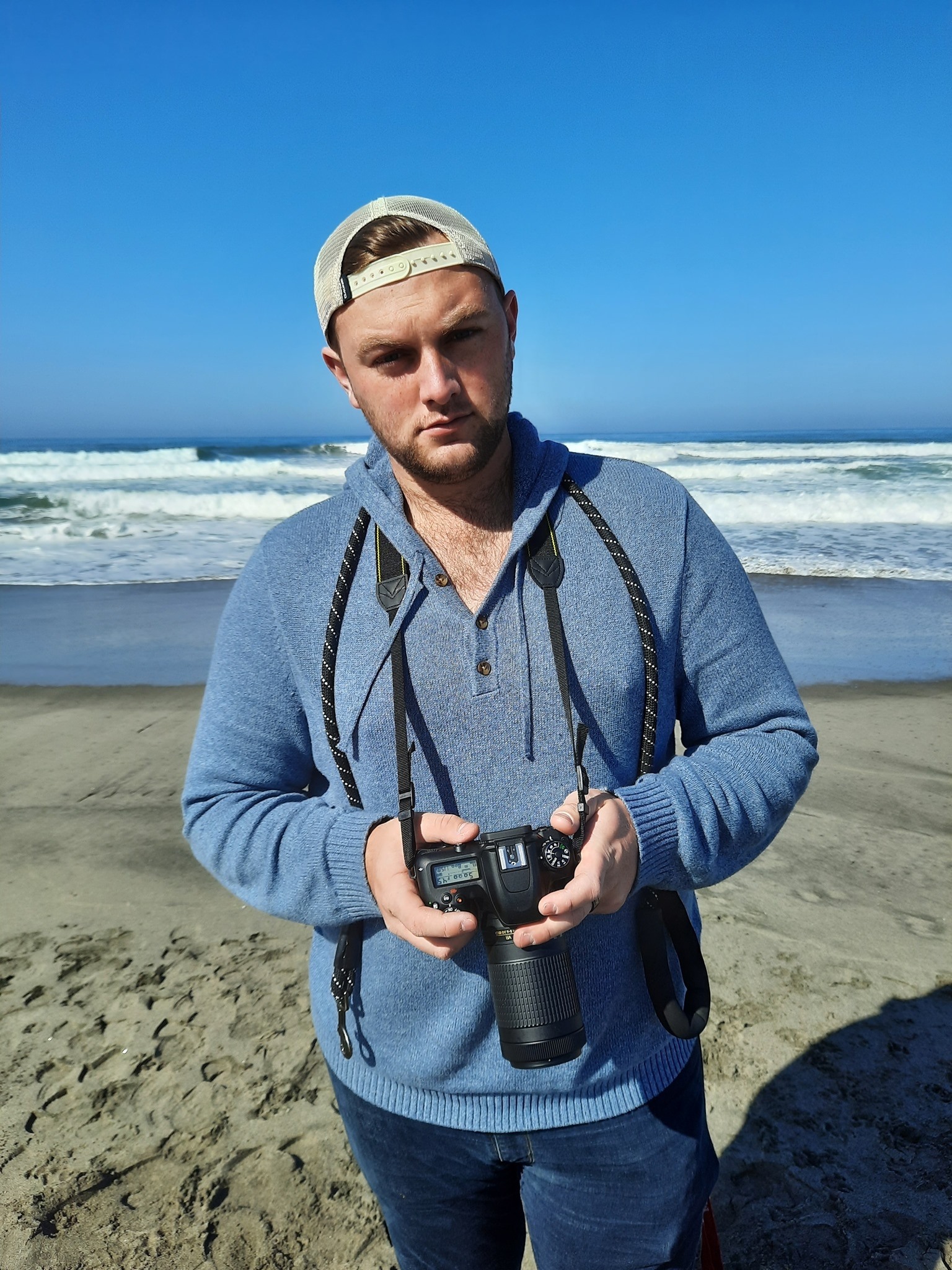 Wavy Camera Man