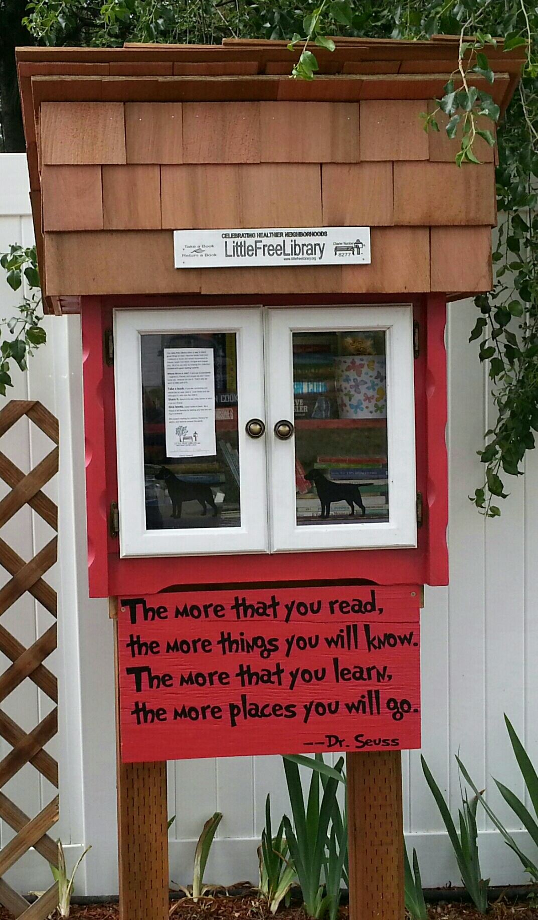 Labrador Lane Little Free Library #8277