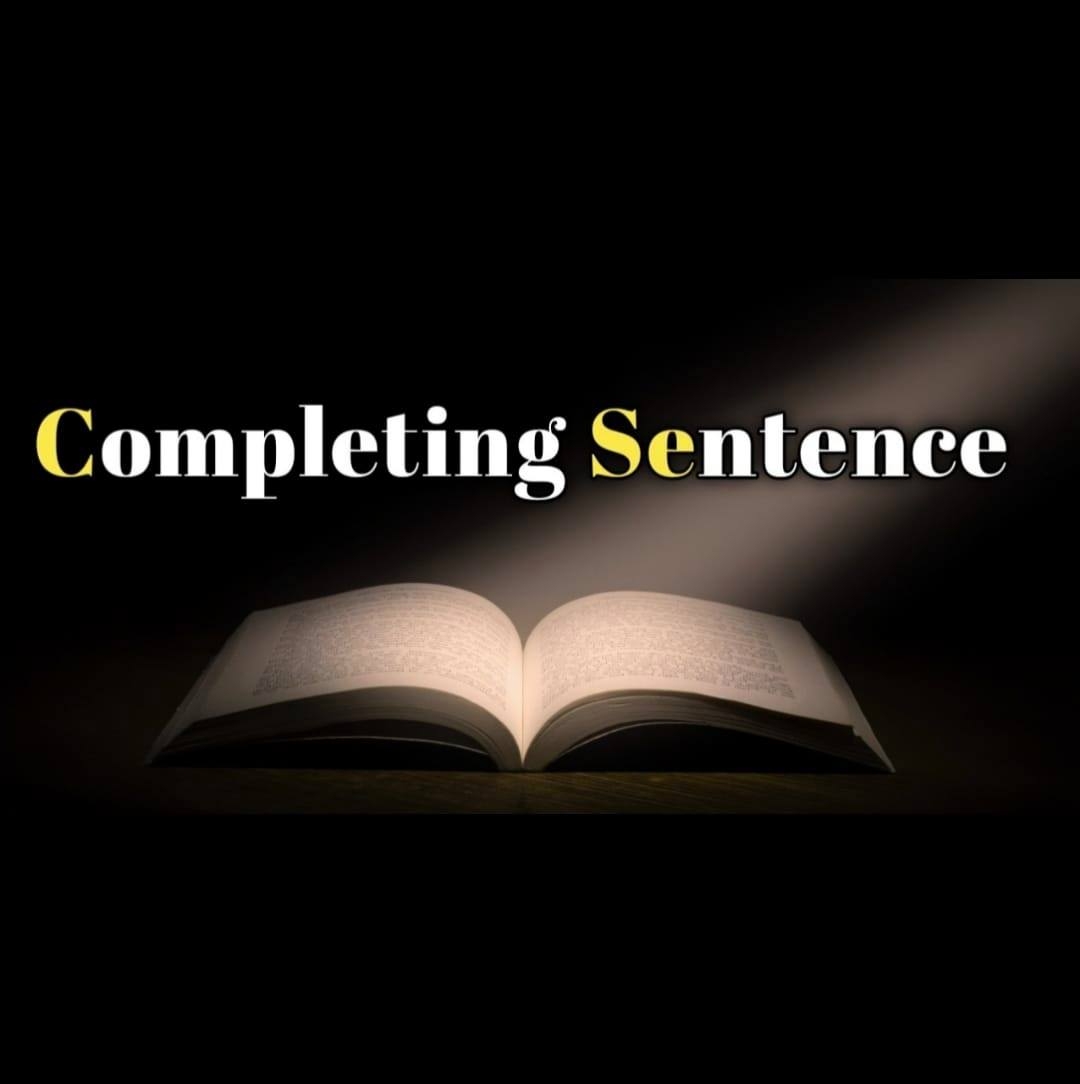 Completing Sentence