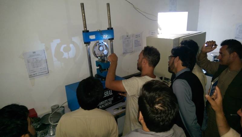 Hashim Gurbaz Material Testing Laboratory | Kabul