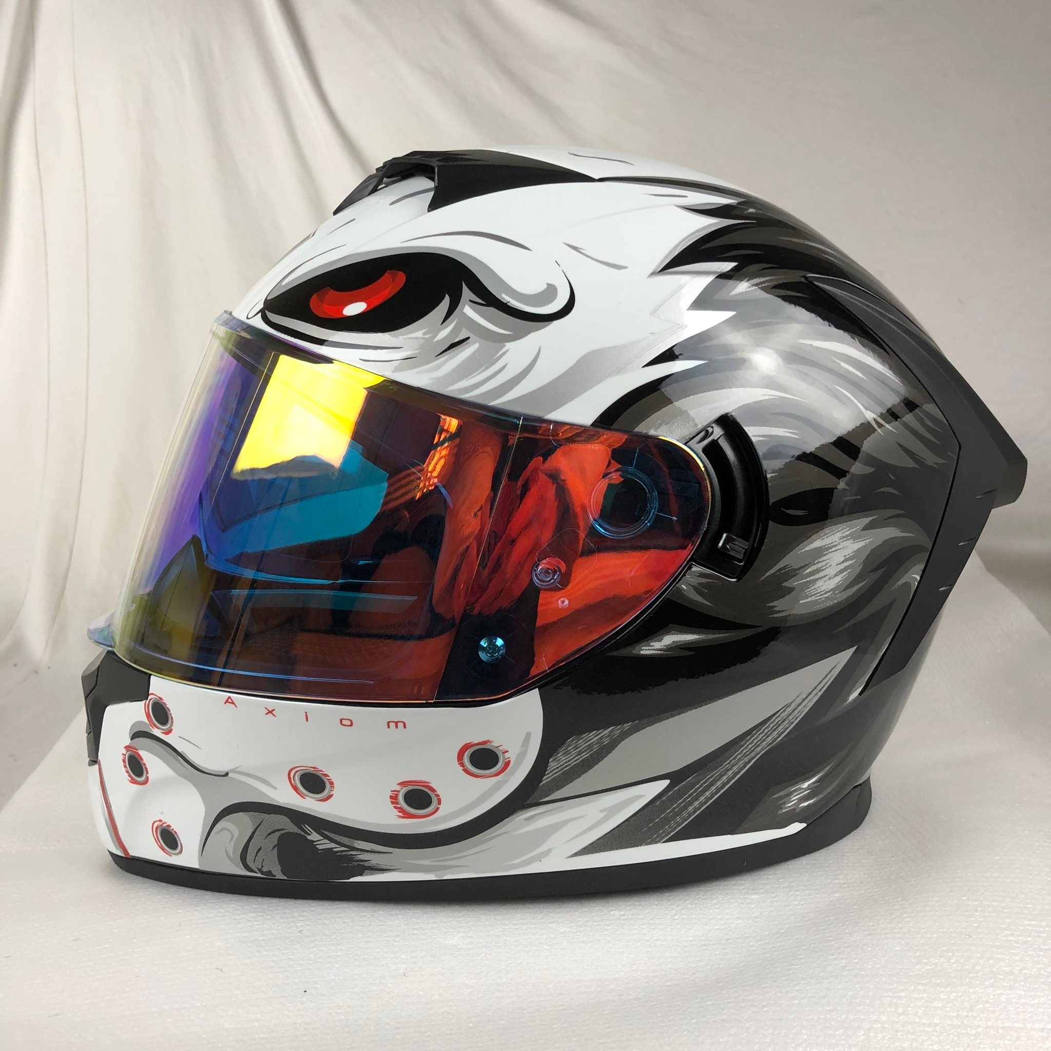 autopdr open face vintage motorcycle helmet Royaleva Retro With Goggle Mask – Royale Basic Rifle Hunting PATAGONIA COLOR:SPLASHING SEAS: WING GREY you can rock retro Daredevil Bike Helmet