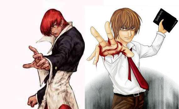 Yo también creo que Iori Yagami y Raito Yagami son parientes
