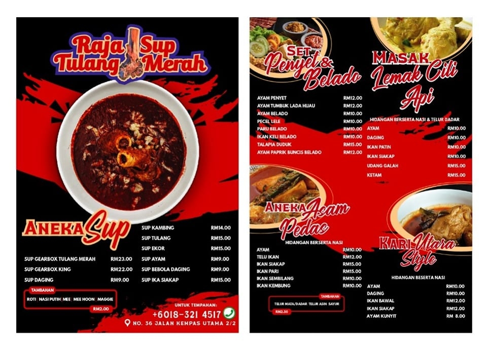 RAJA SUP Tulang MERAH