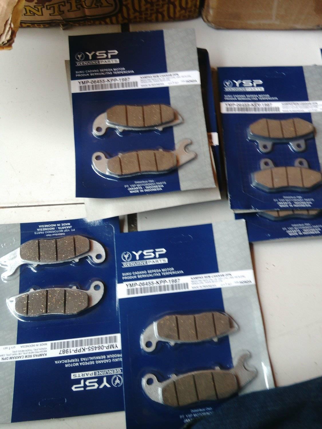 Sparepart motor merk YSP