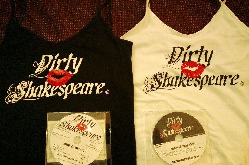 Dirty Shakespeare Band & K2C3 Merchandise