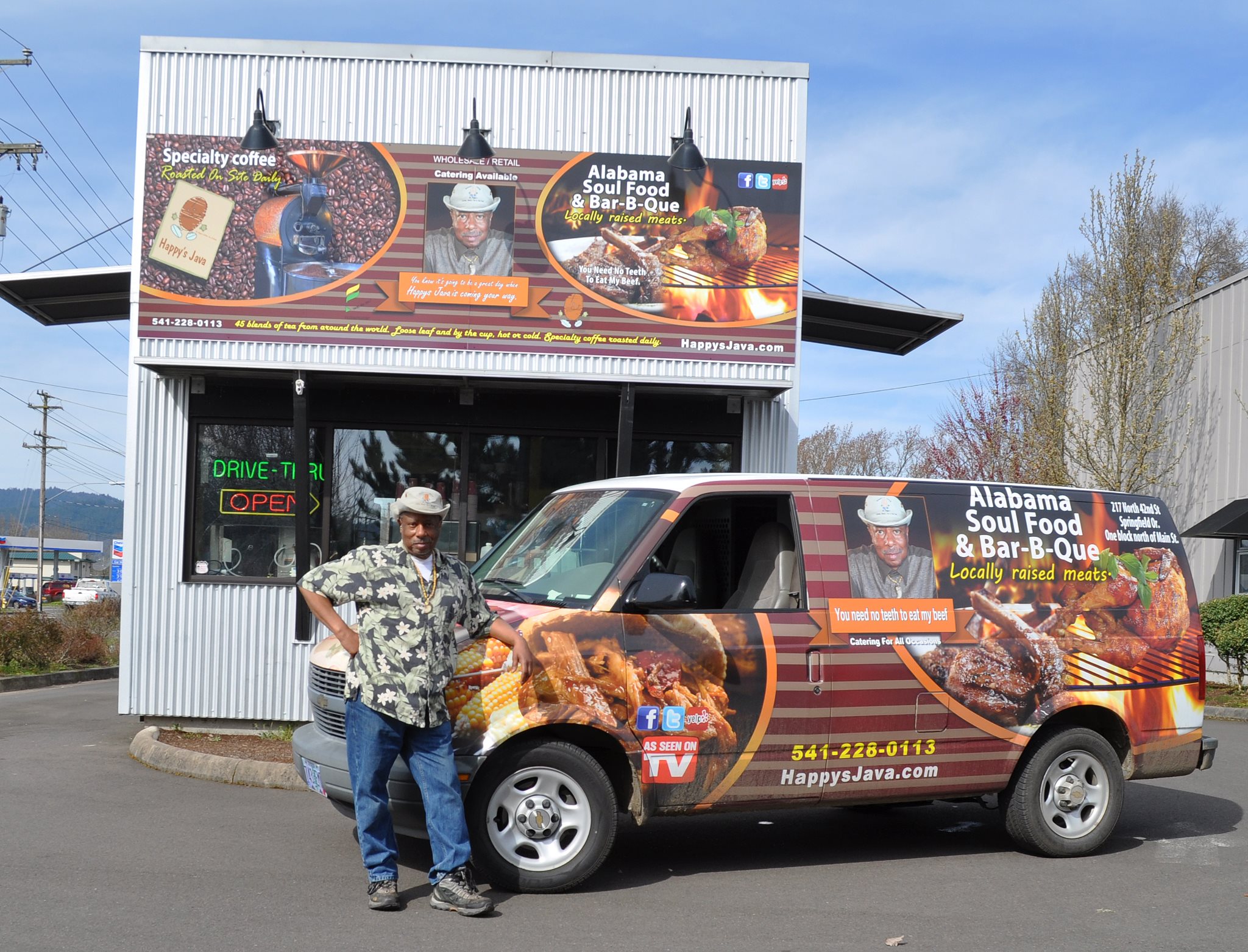 Happy's Java and Soul Food Shack | Springfield OR