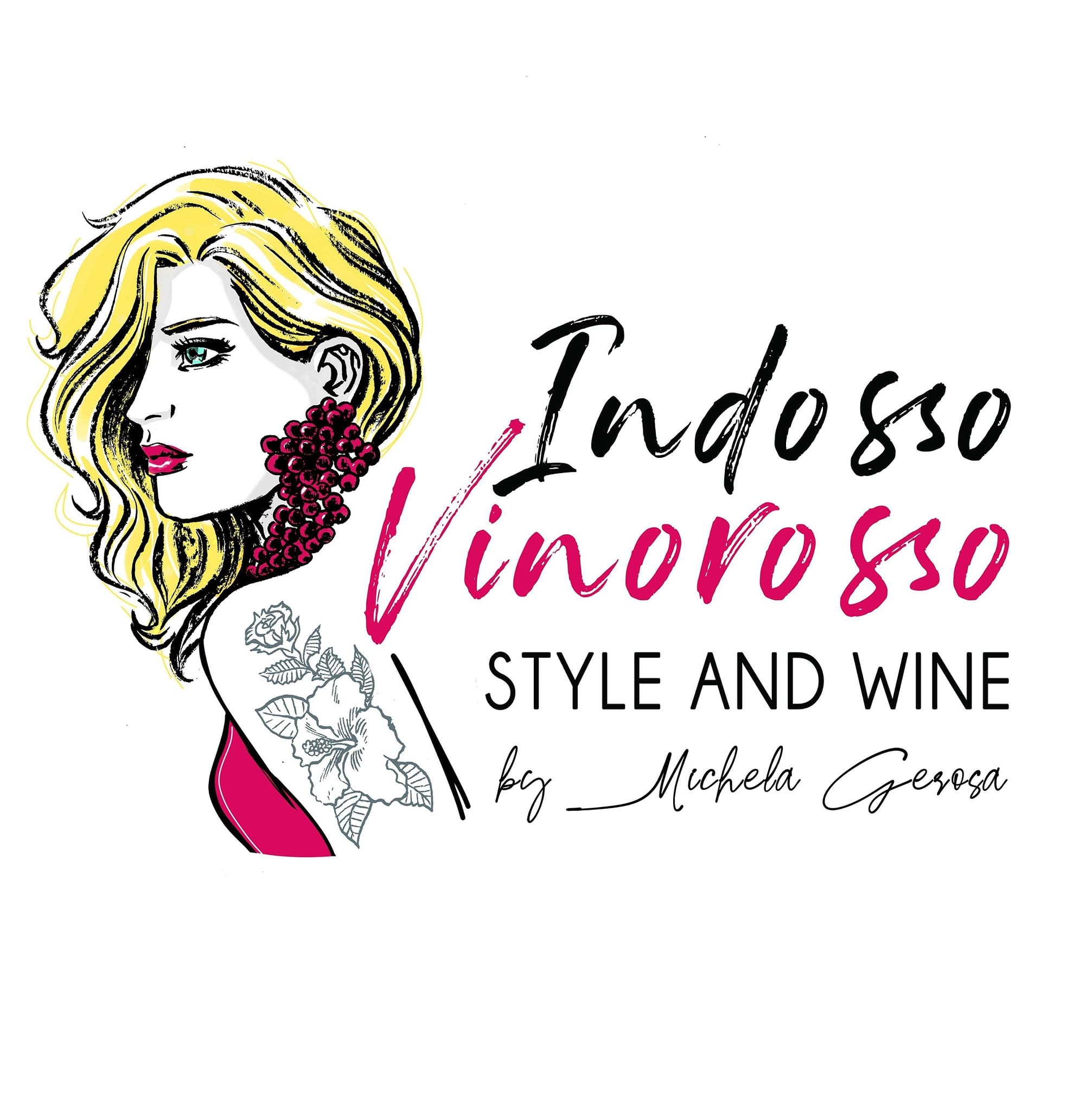 Indosso Vino Rosso - Abito corto nero monospalla con applicazioni ...