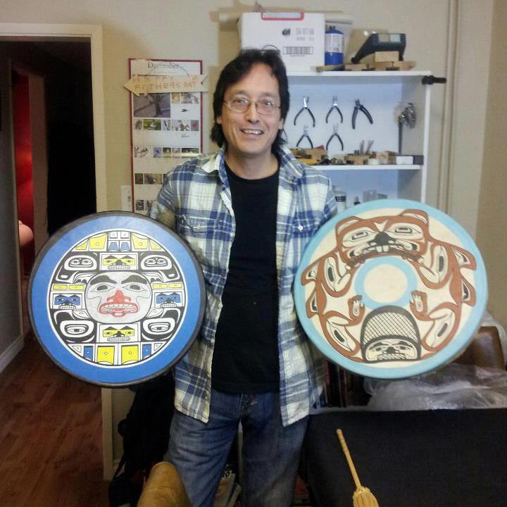 Burton F. Amos: Aboriginal Artist, carver, writer and Jeweller