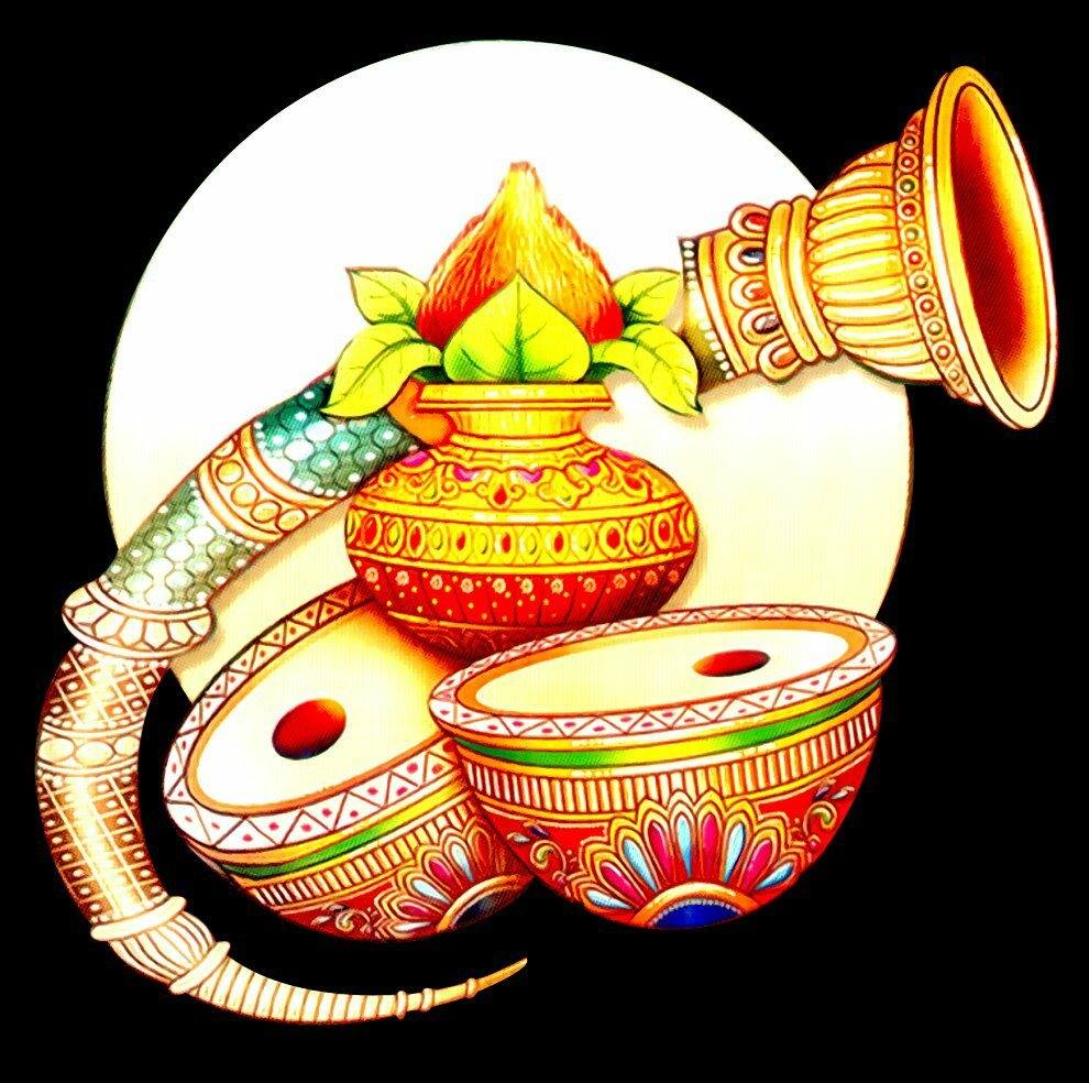 Rukhwat Items For Maharashtrian Wedding Clipart