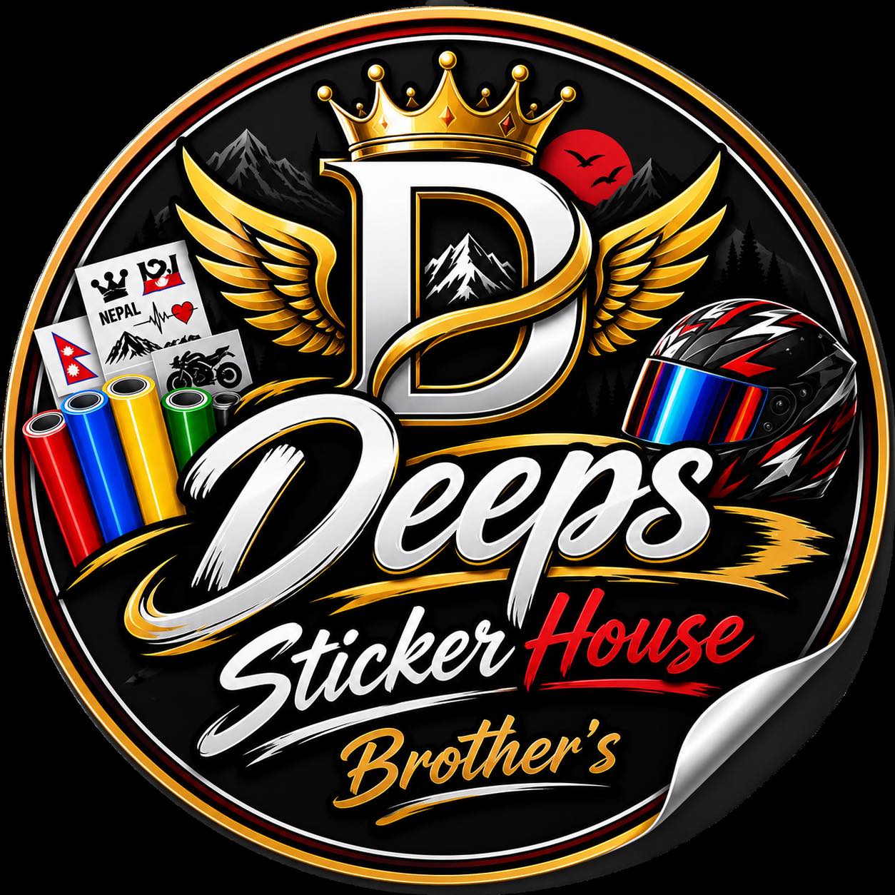 Deeps Sticker house