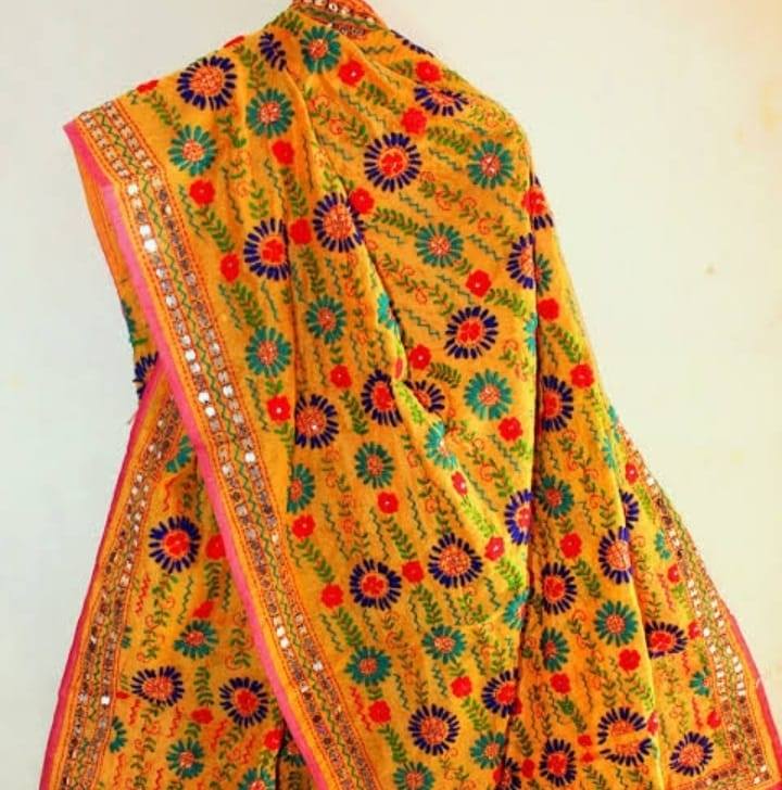 Traditional clothing and multani dresses.
