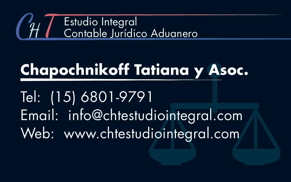 CHT - Estudio Integral Contable Juridico Aduanero