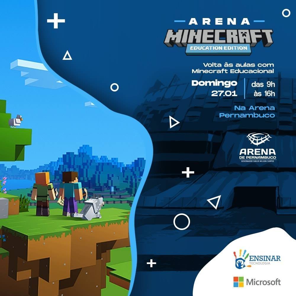 Arena - HOJE É O ÚLTIMO DIA do Arena Minecraft, dentro do evento da ...