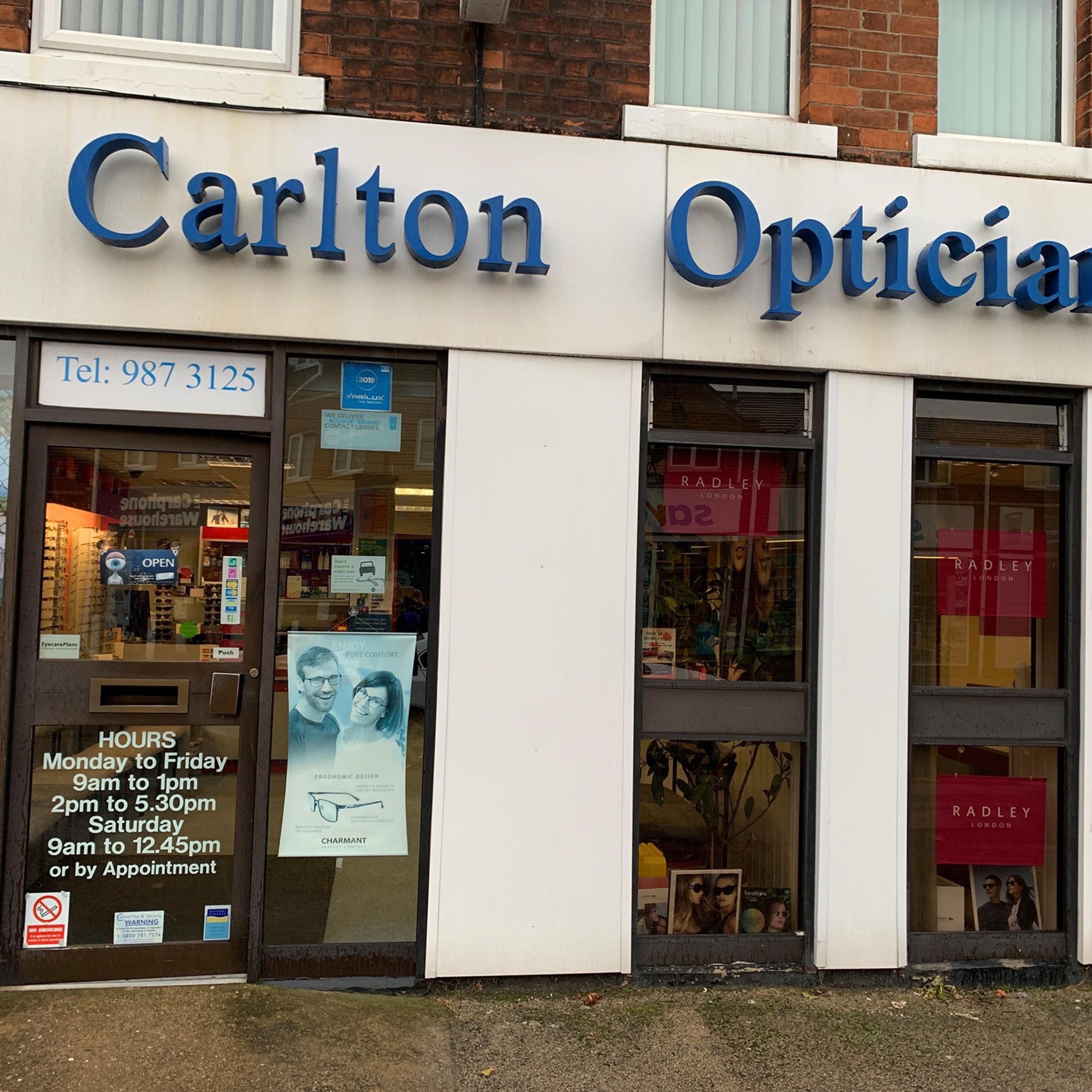 Carlton opticians