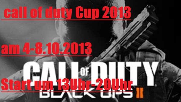 Call of duty Cup 2013