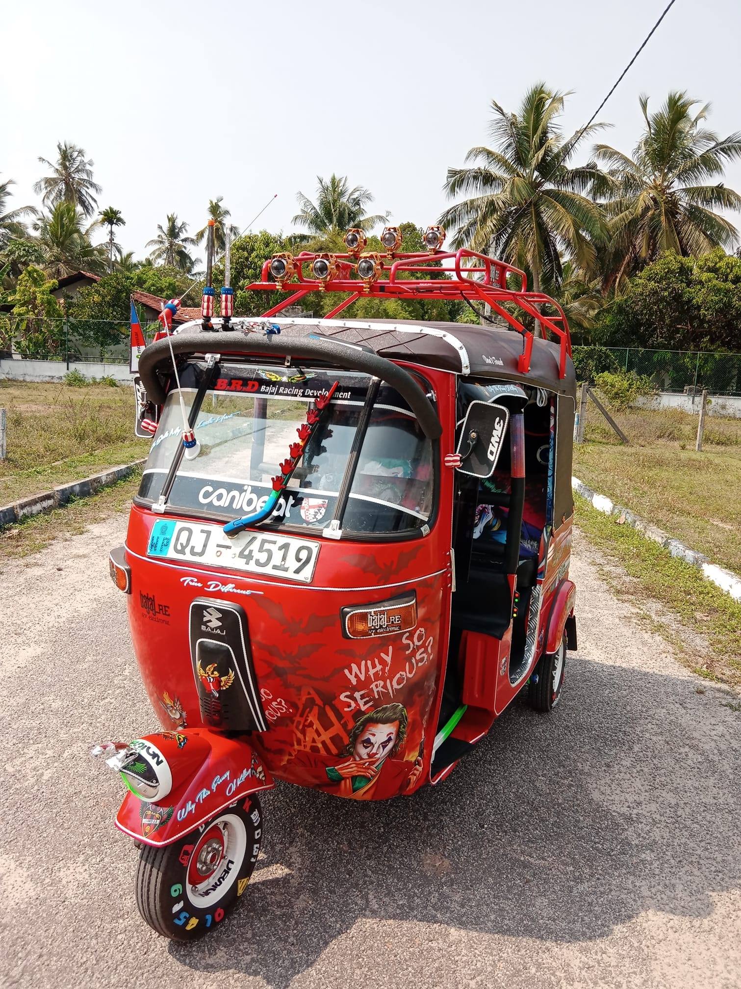Modified 3 wheel Aduwata