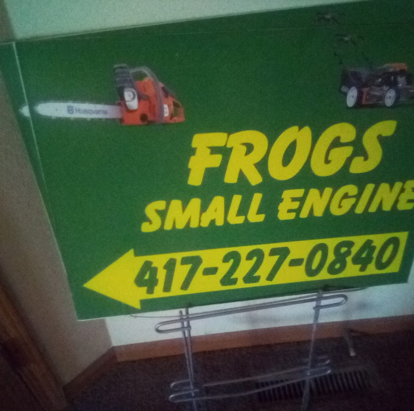Frog Small Engine Repair Shop In Nixa Work On Lonmower Chainsaws ...