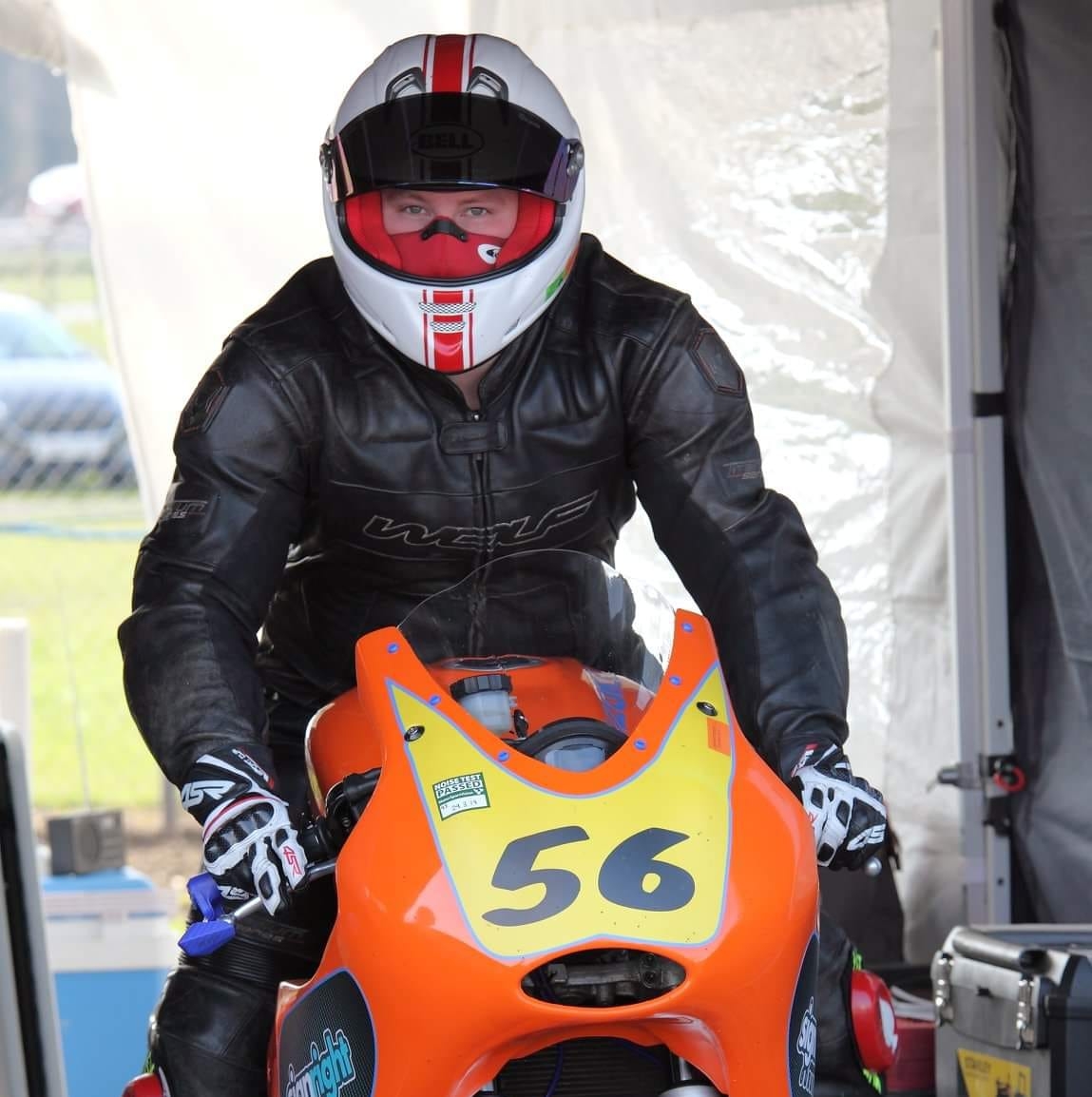 Jamie Ingham racing
