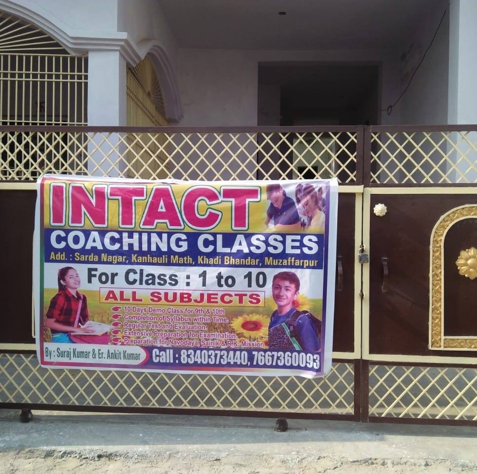 Intact coaching classes | Muzaffarpur