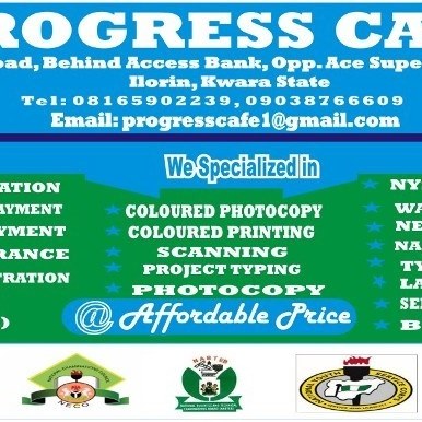 Progress Cafe | Ilorin