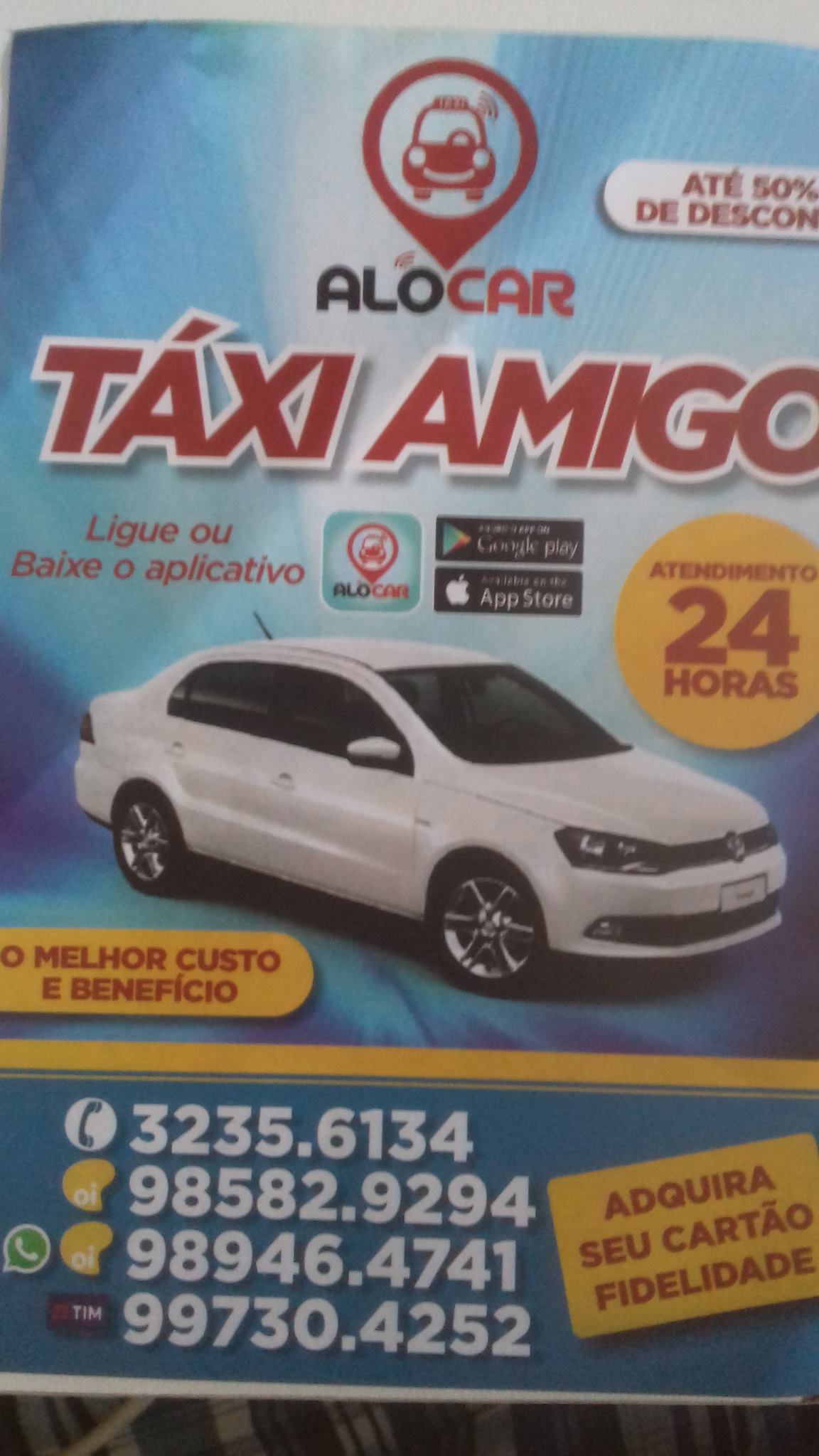 Alocar Táxi Amigo | Fortaleza CE
