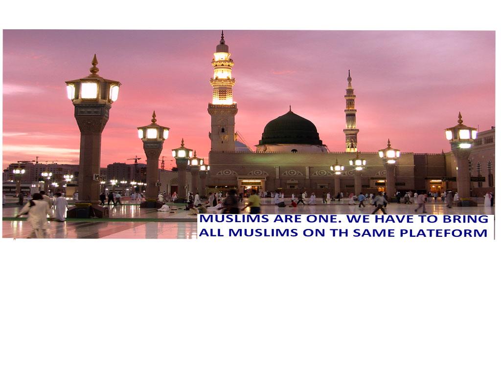 Muslims R one