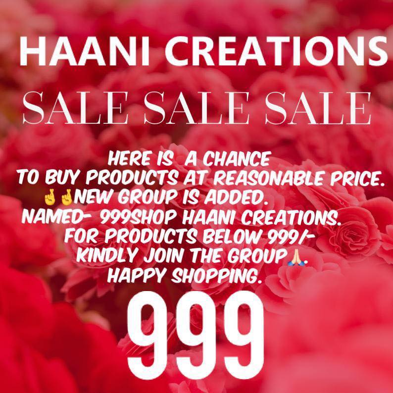 999shop.Haani Creations