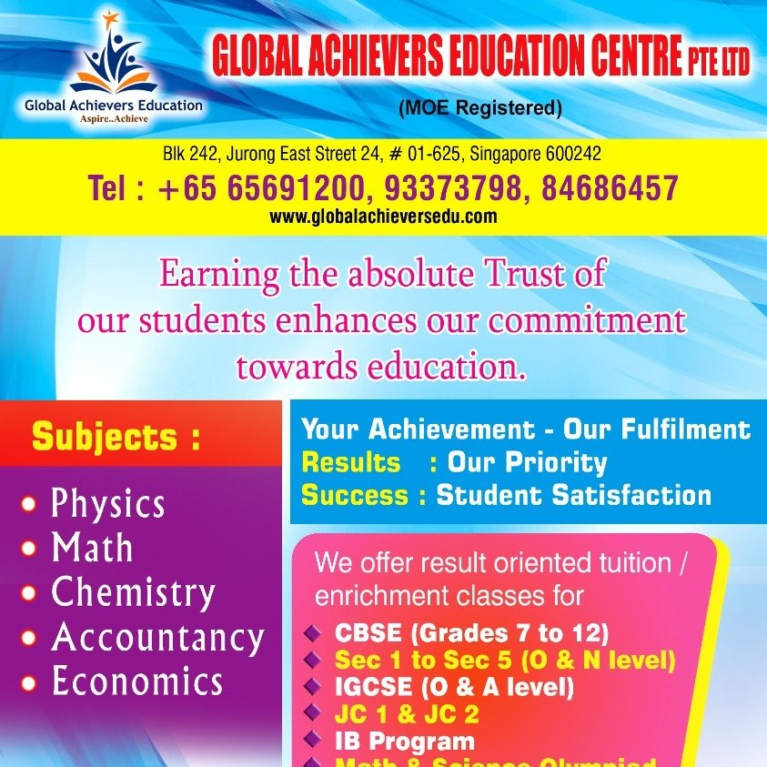 Global Achievers Education Centre Pte Ltd | Singapore Singapore