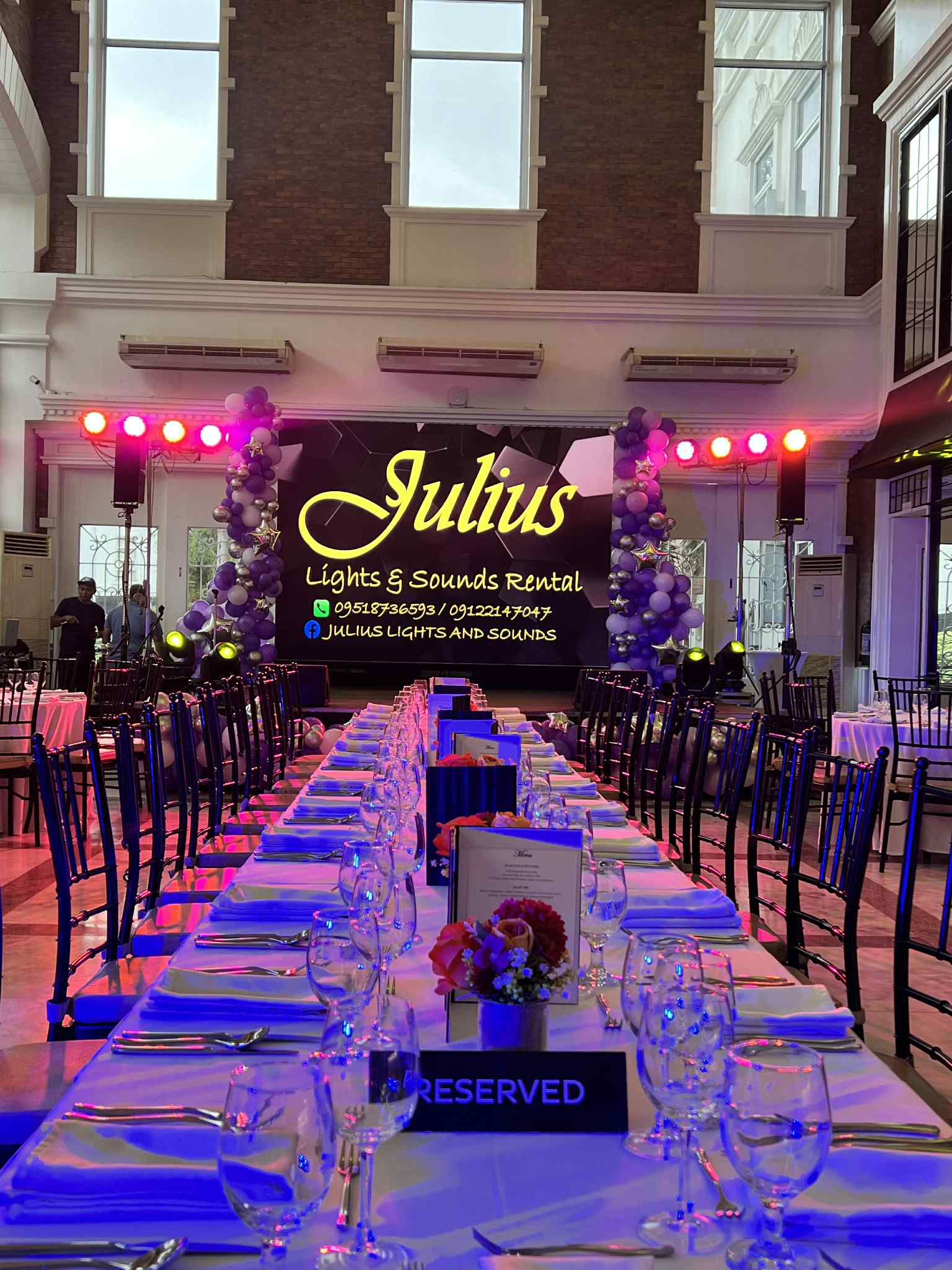 Lights, sounds, and LED wall setup at RTU Pasig! 💡🖥️ We’re here to ...