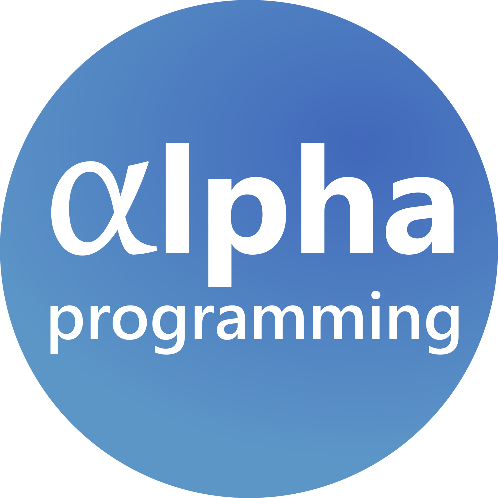 Alpha programming