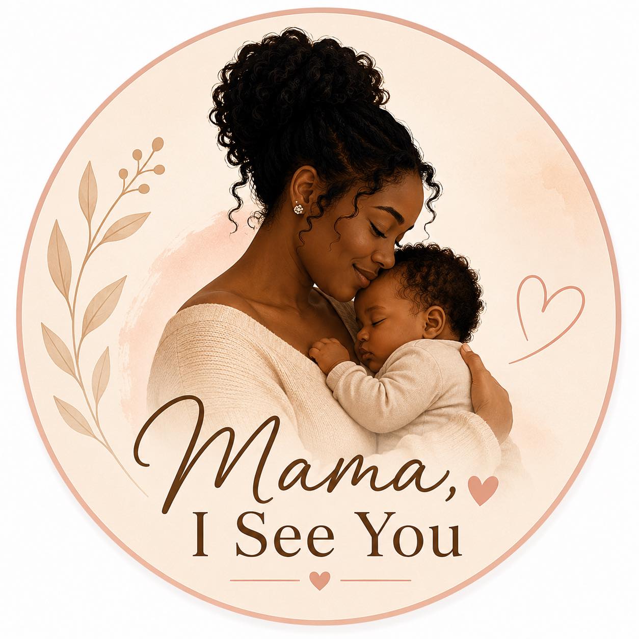 Mama, you are enough. 🤍 You are stronger than you realize. Every hug ...