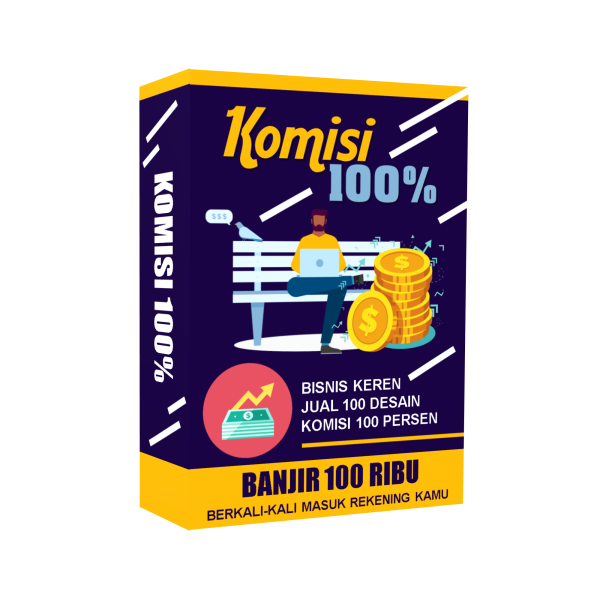 Banjir 100 Ribu - Koleksi Template Desain Bisa Dijual Ulang