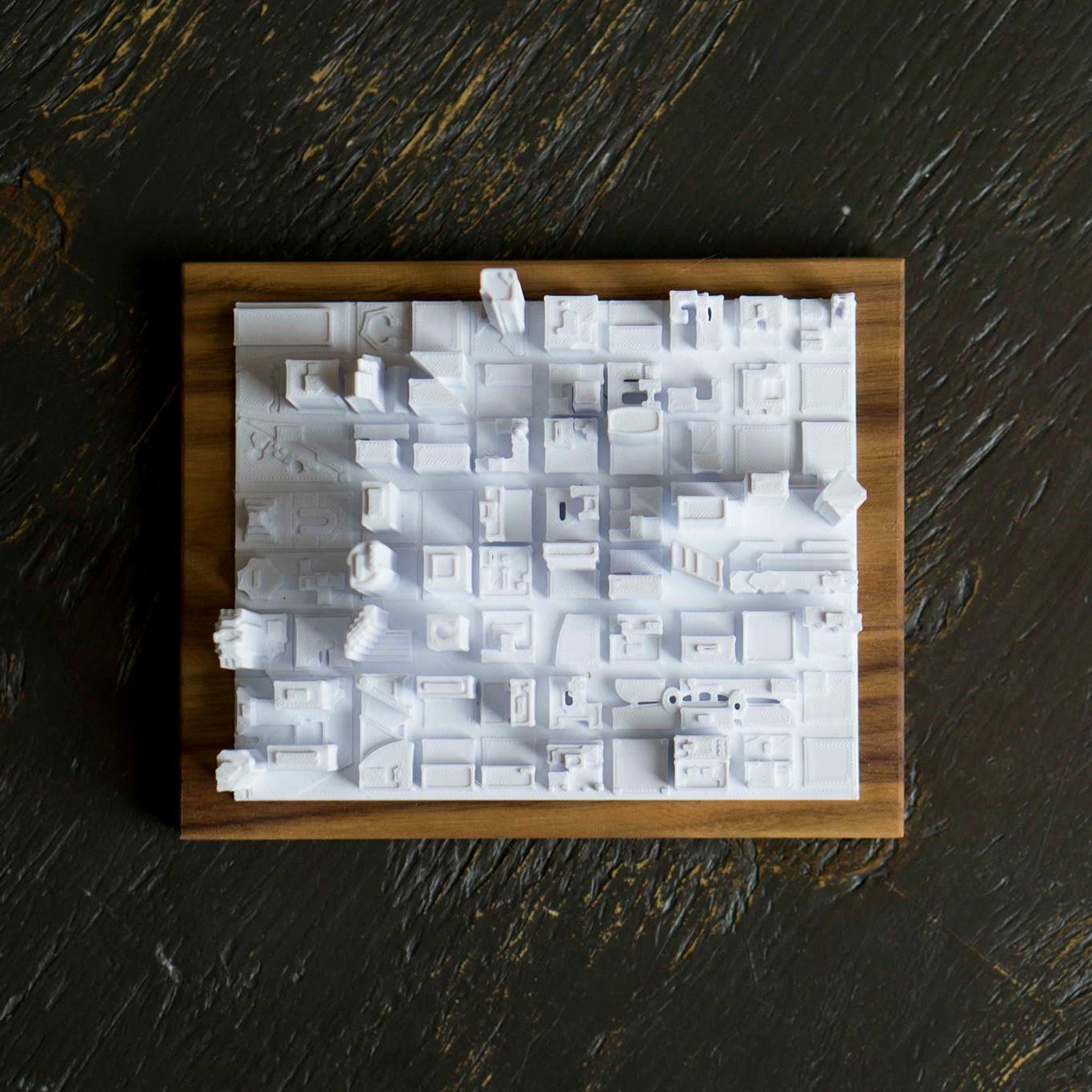 3D Printed Skylines - Chicago fun fact: Four states can be seen from ...