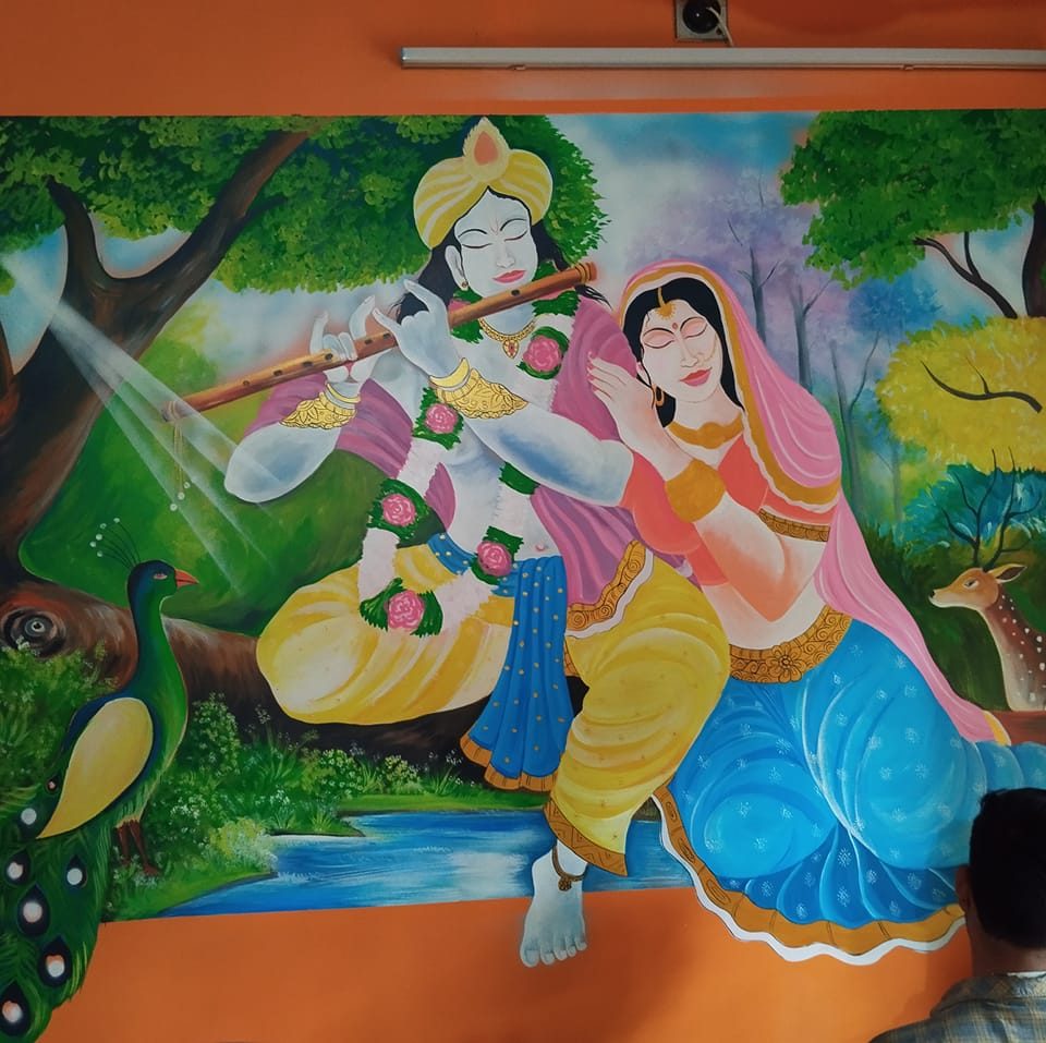 Ranaghat wall printing